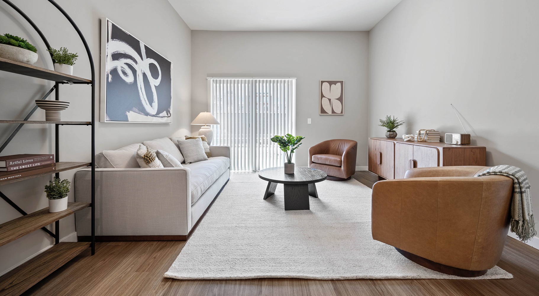 Spacious living areas to recline and recharge Spacious living areas to recline and recharge